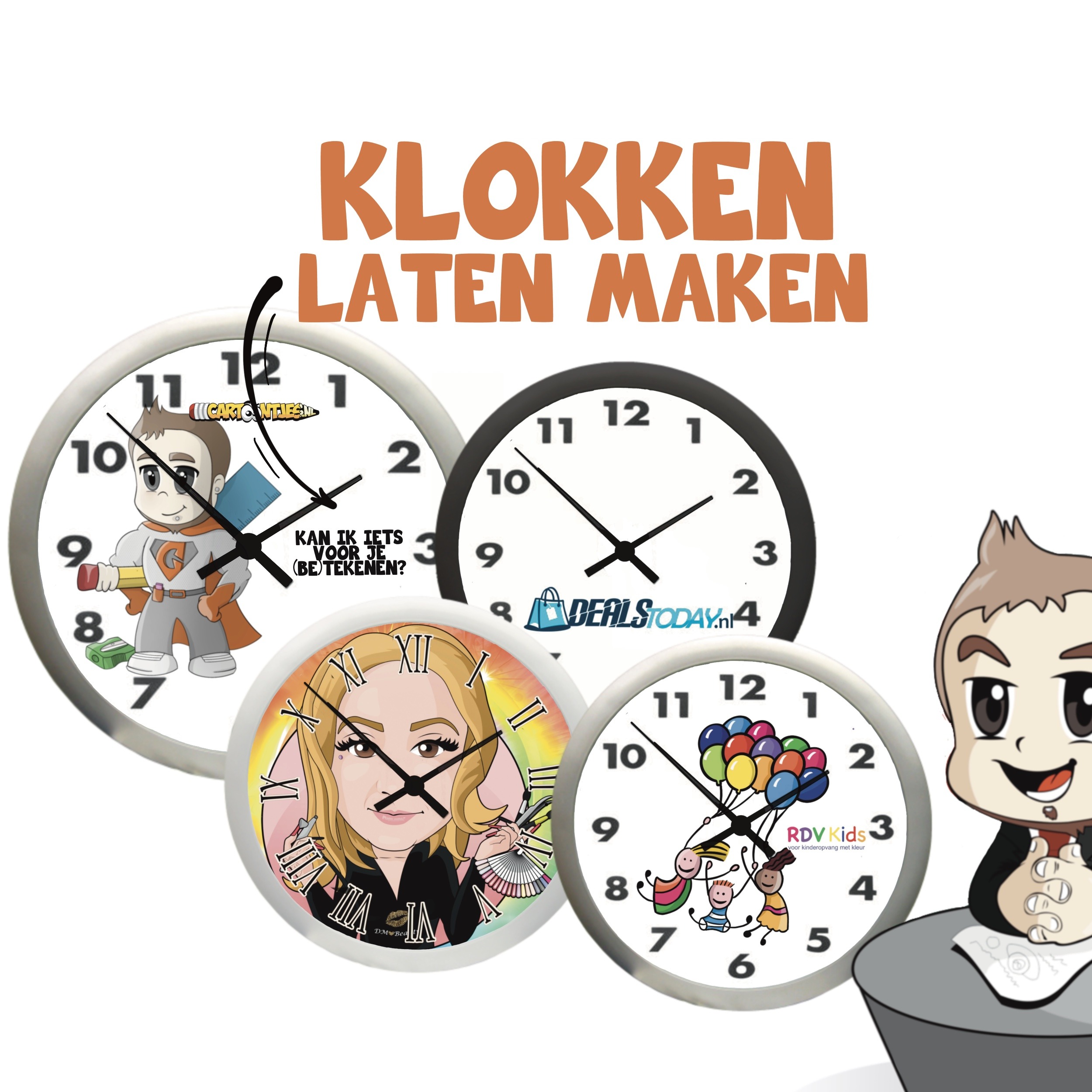 klok laten maken