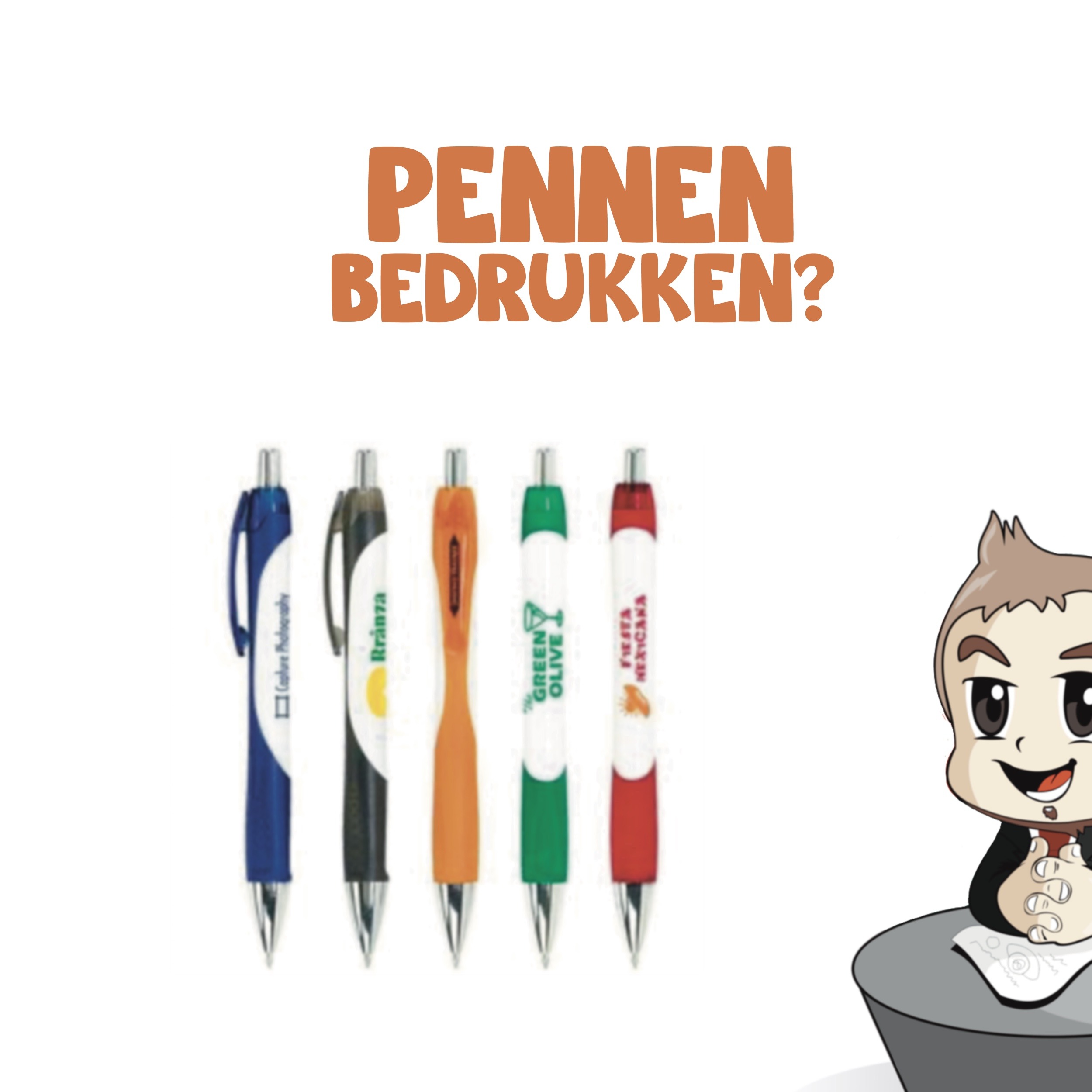 pennen bedrukken