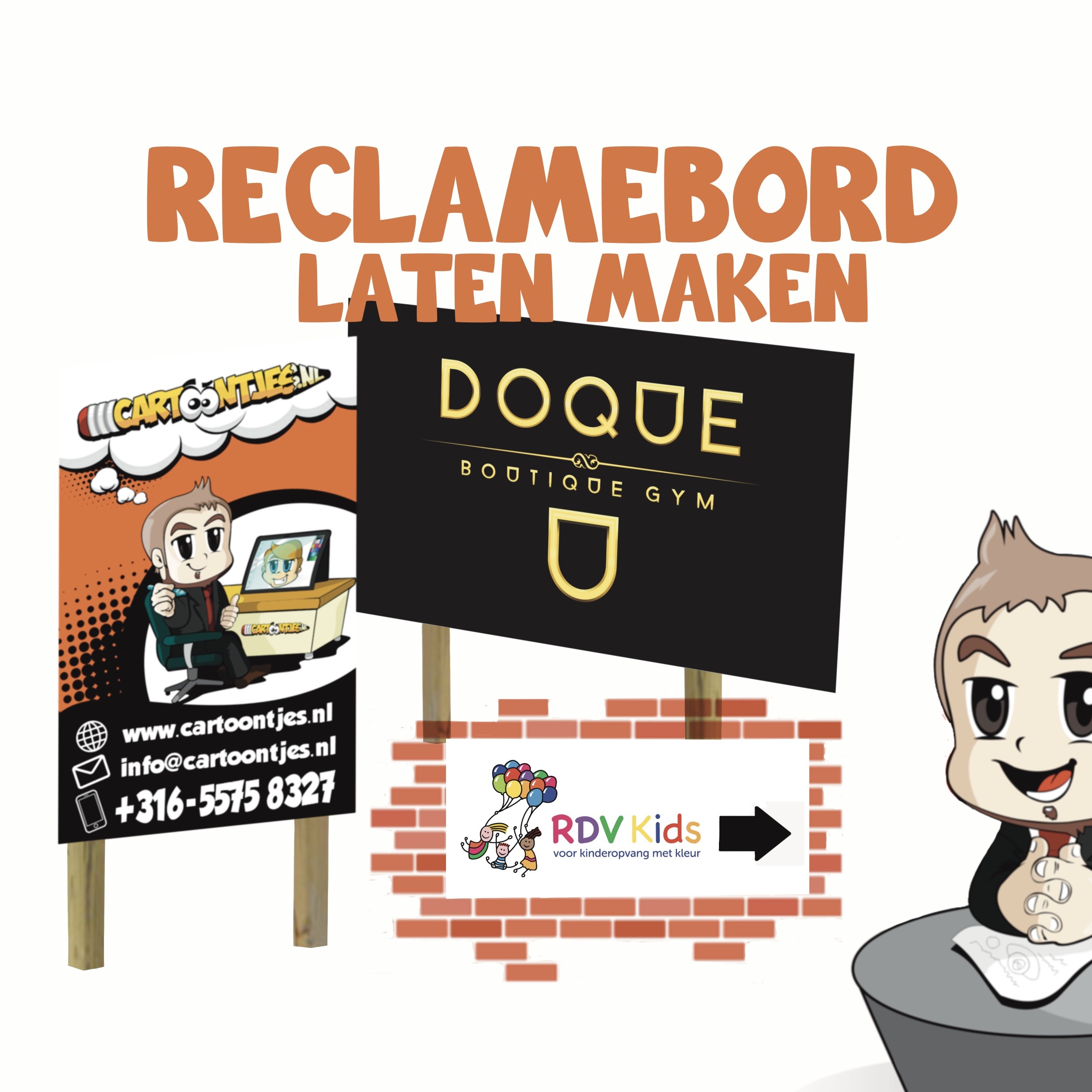 reclamebord laten maken