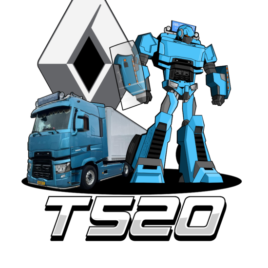 T520 transformer truck geurhanger