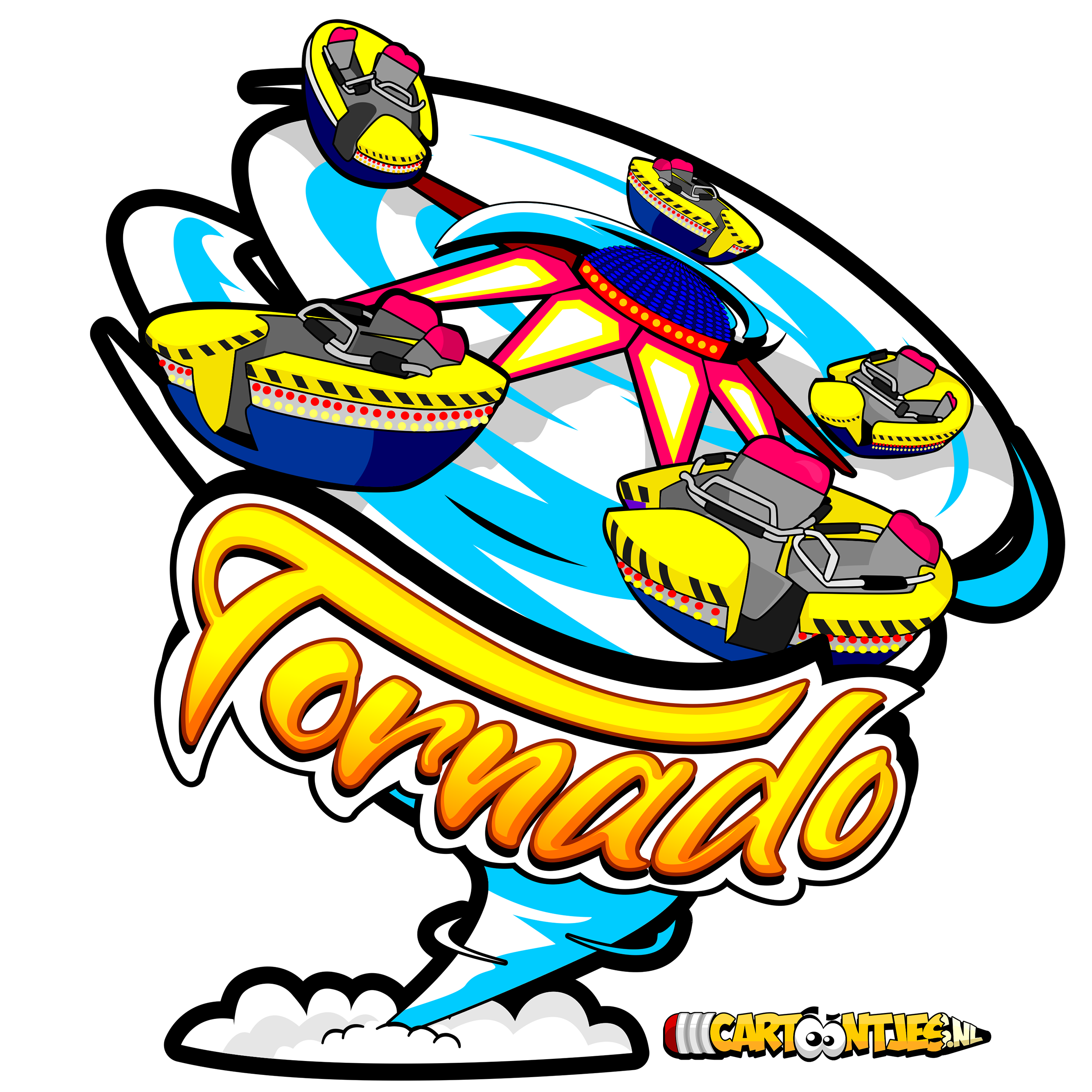 Tornado kermis logo