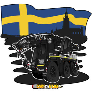 DJMK kraan zweden