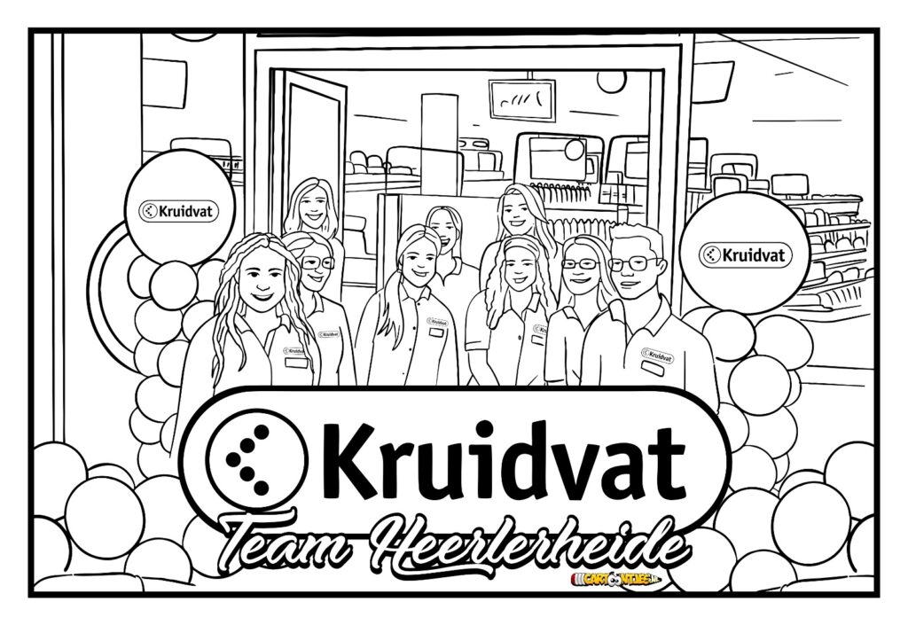 Kruidvat Heerlerheide kleurplaat www.cartoontjes.nl