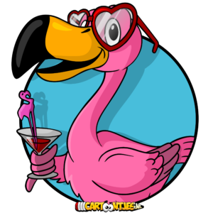 sander-haas-tiktok-roerflamingo-cartoon