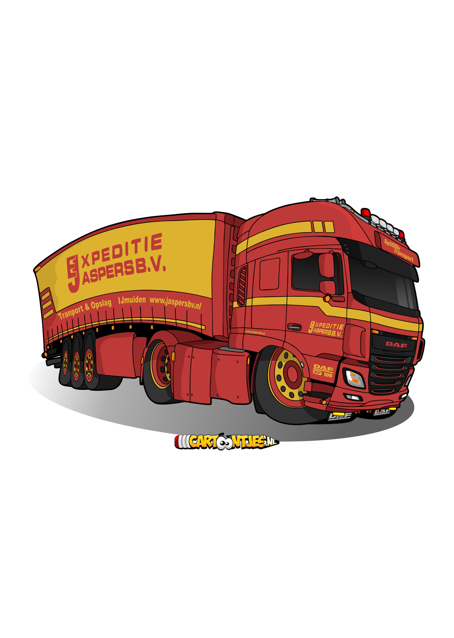truck-cartoon-expedite jaspers bv