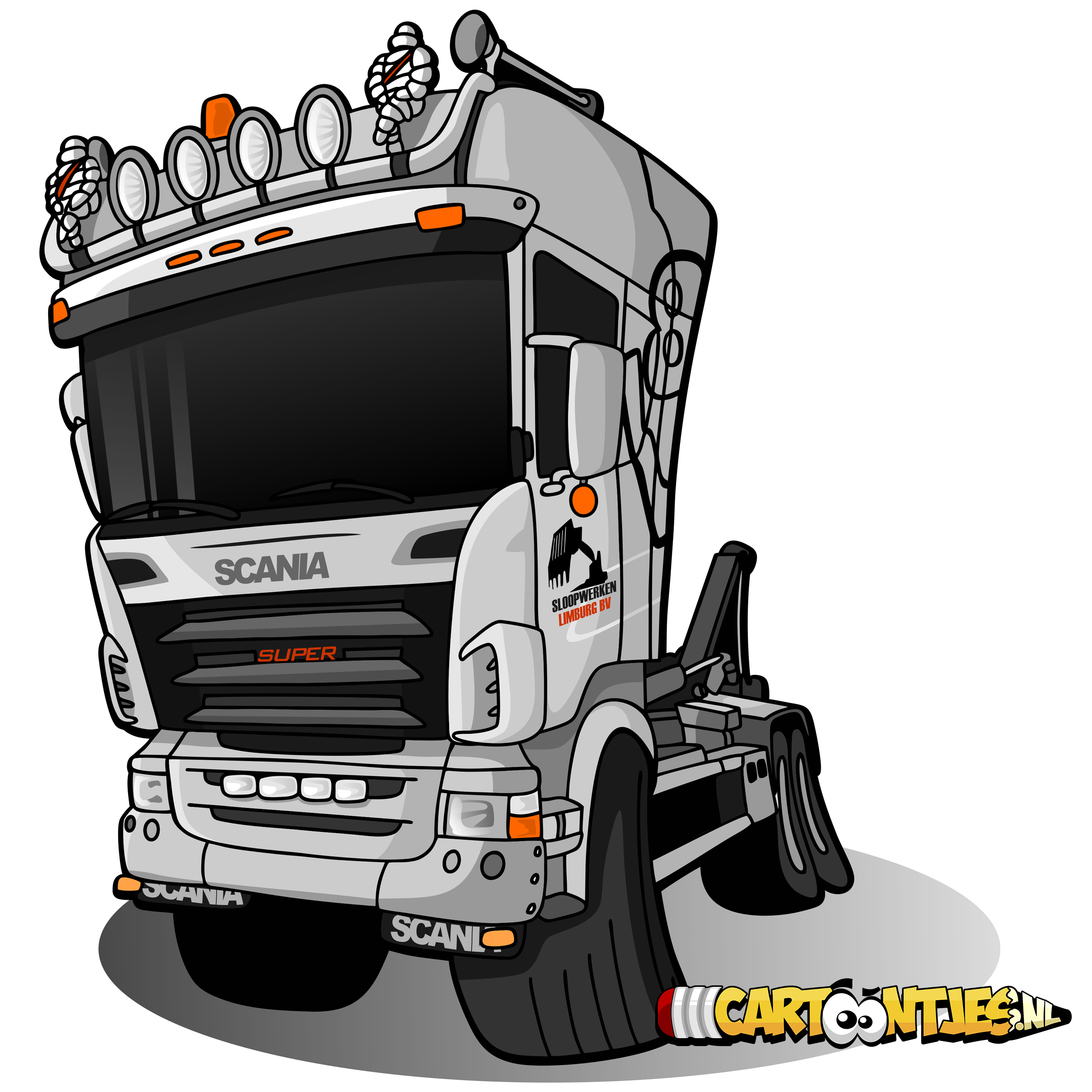 truck-cartoon-sloopwerken-limburg