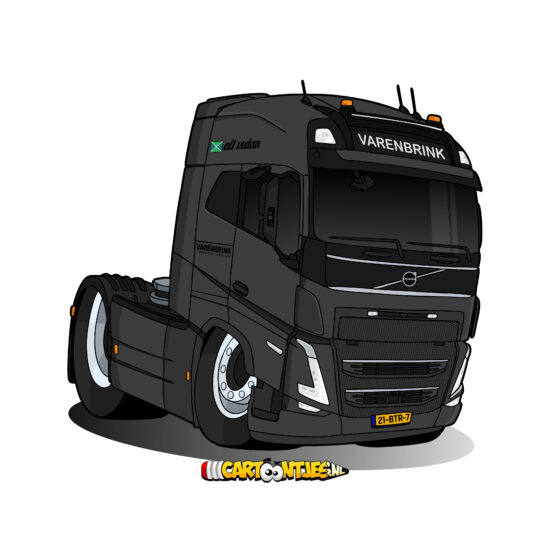 Truck cartoon Varenbrink transport