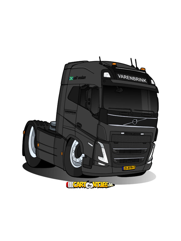 Truck cartoon Varenbrink transport
